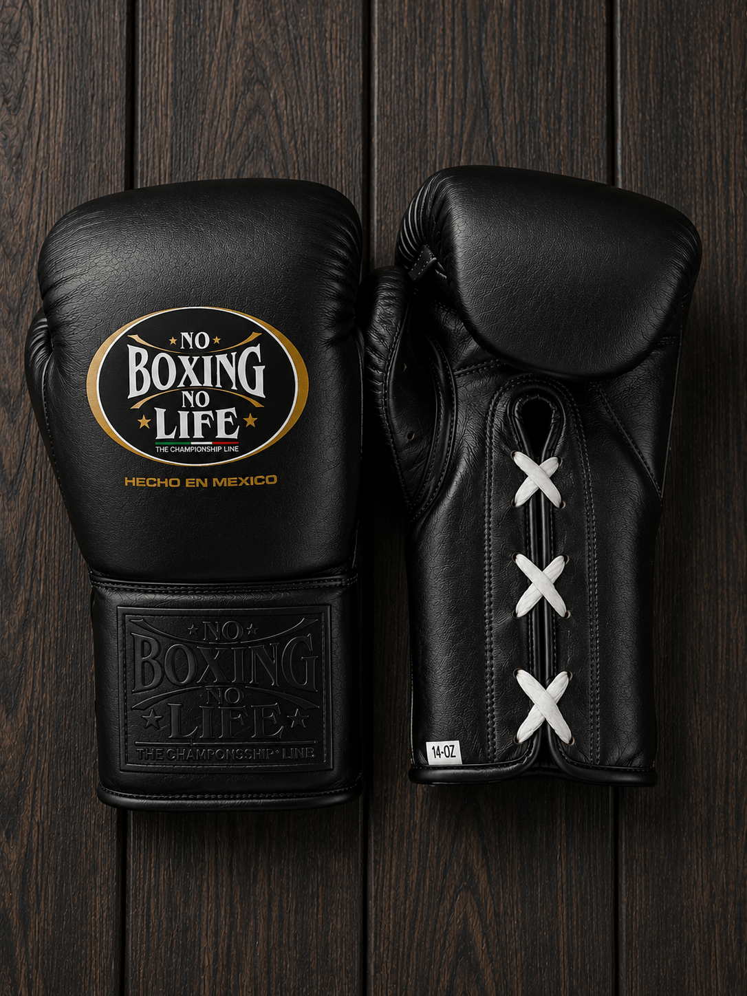 No Boxing No Life Inspired Budget Gloves Black Full Customizatio