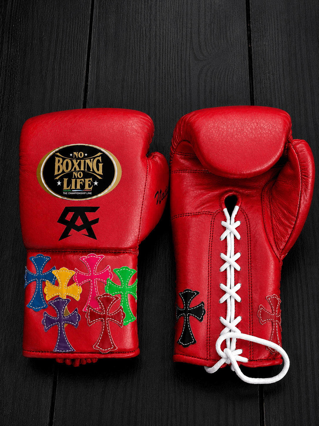 No Boxing No Life Inspired Budget Gloves Red Full Customization