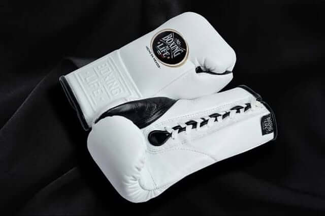 No Boxing No Life White/Black Boxing Gloves Women Fitness Training Gloves