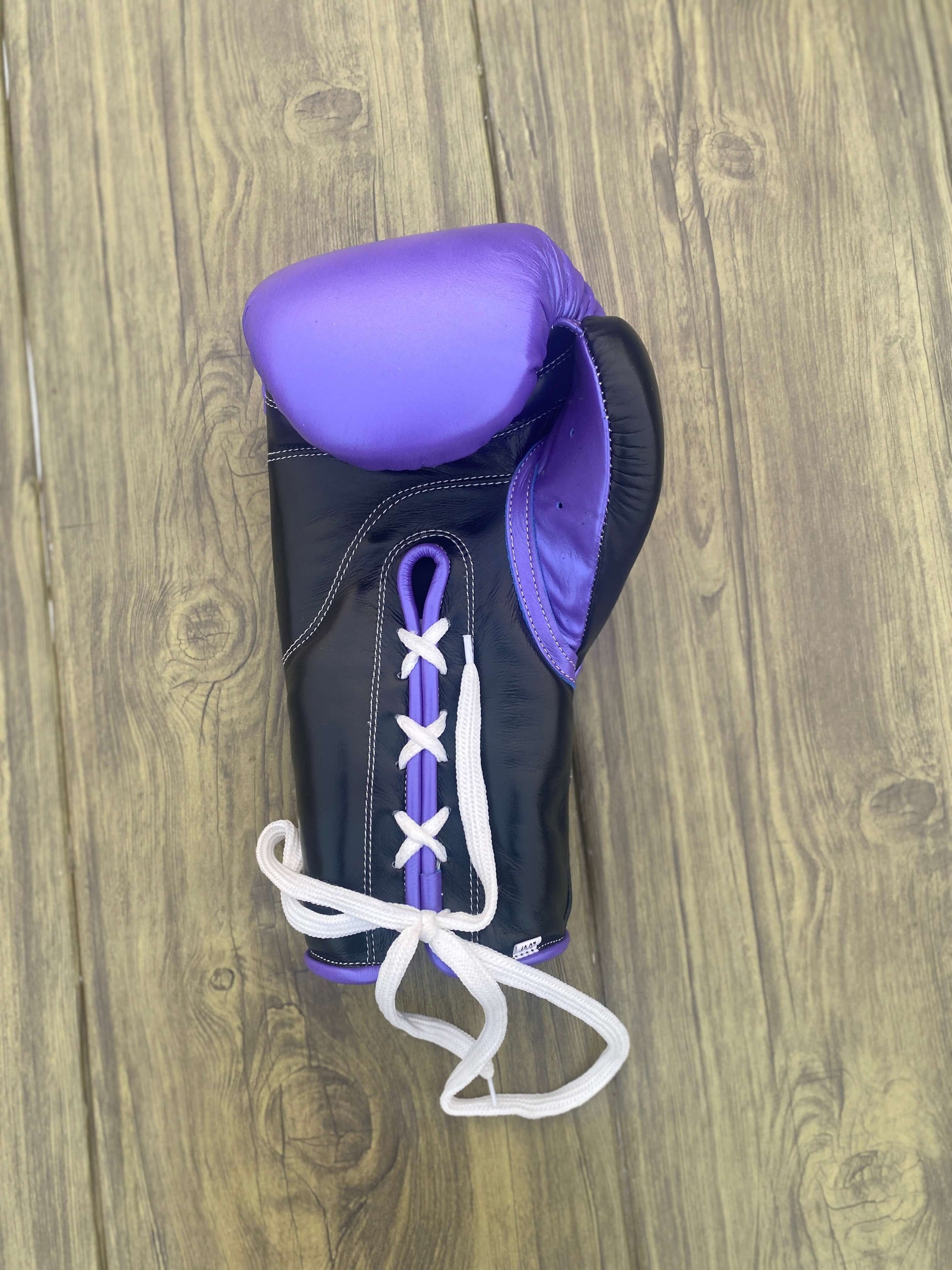 No Boxing No Life Black/Purple Red Full Boxing Set Gloves Front View