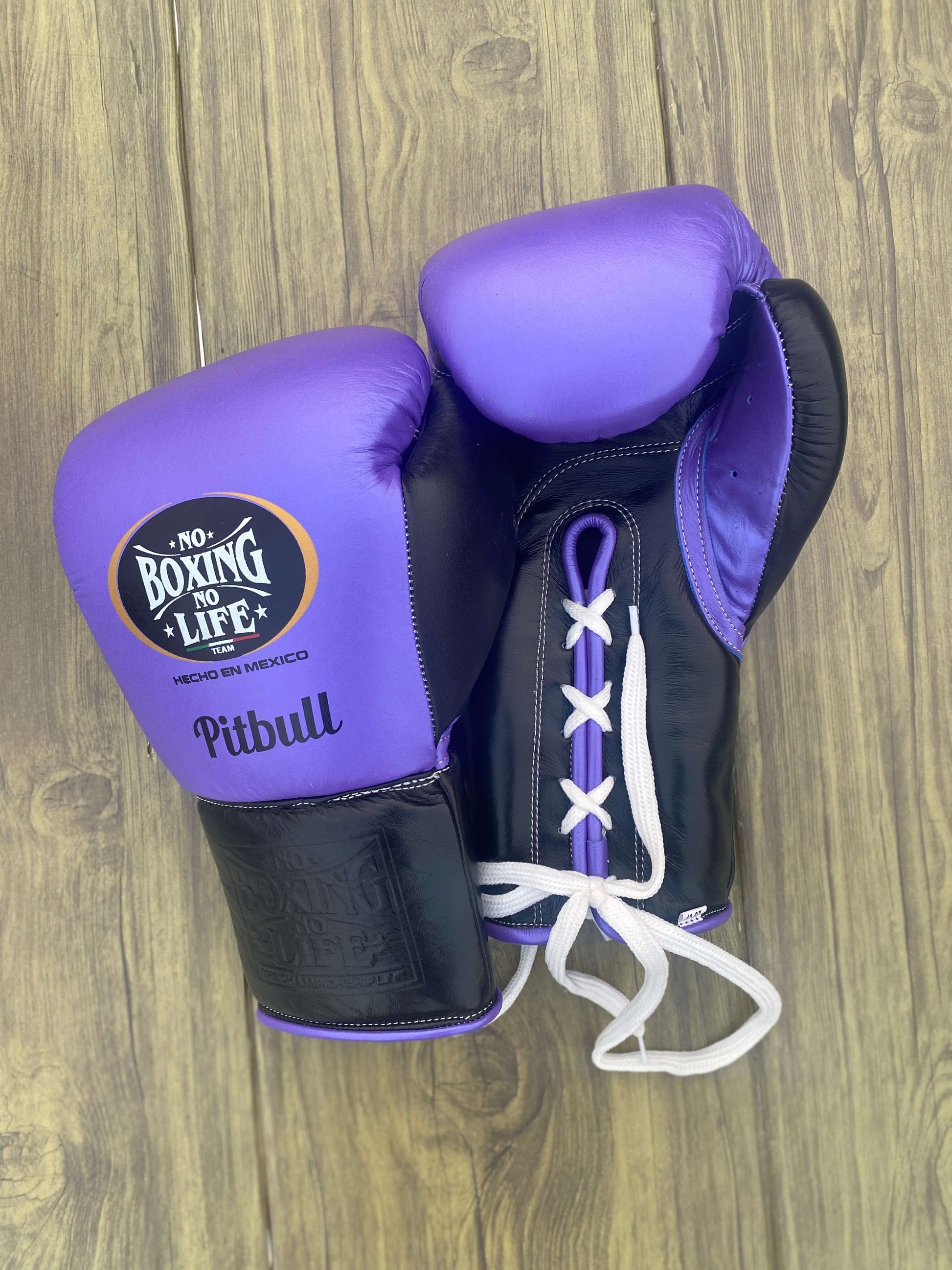 No Boxing No Life Black/Purple Red Full Boxing Set Gloves 