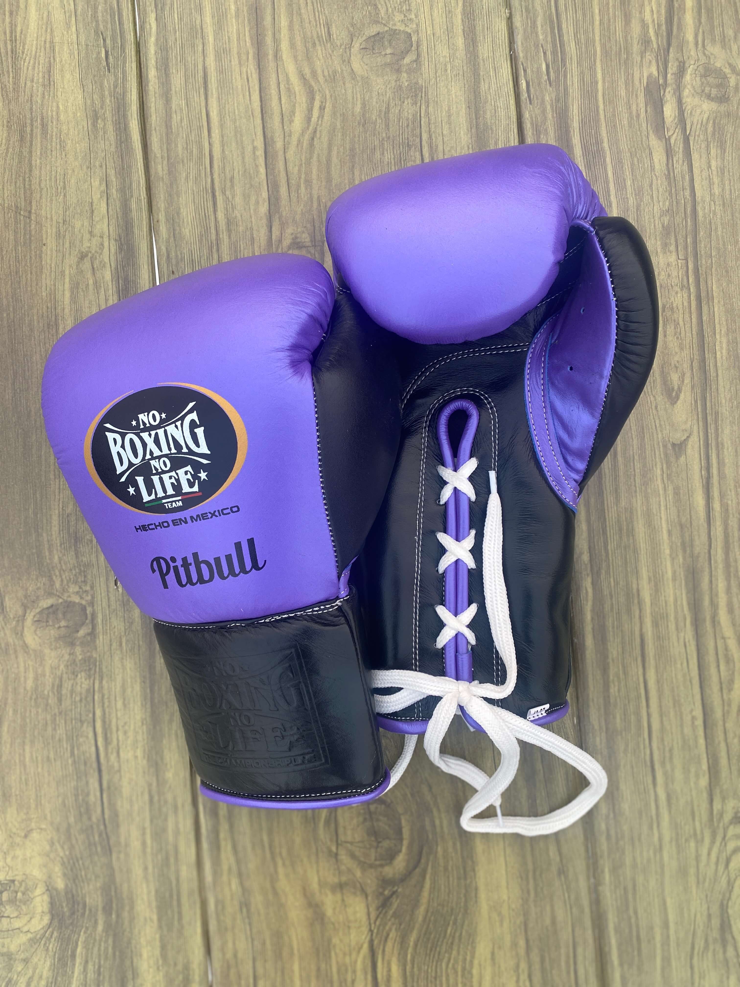 No Boxing No Life Black/Purple Red Full Boxing Set Gloves 