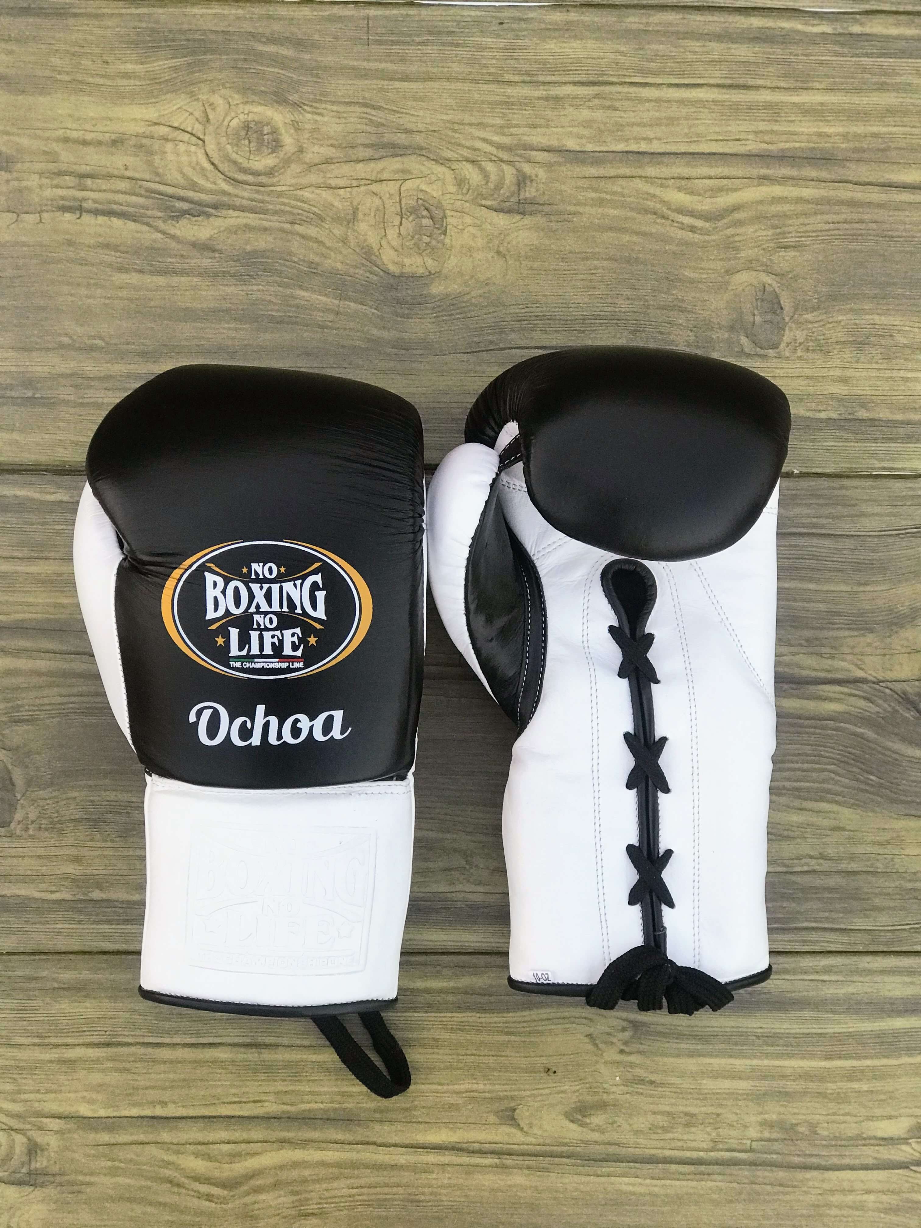 No Boxing No Life Full Gear Boxing Set Black/White Gloves View