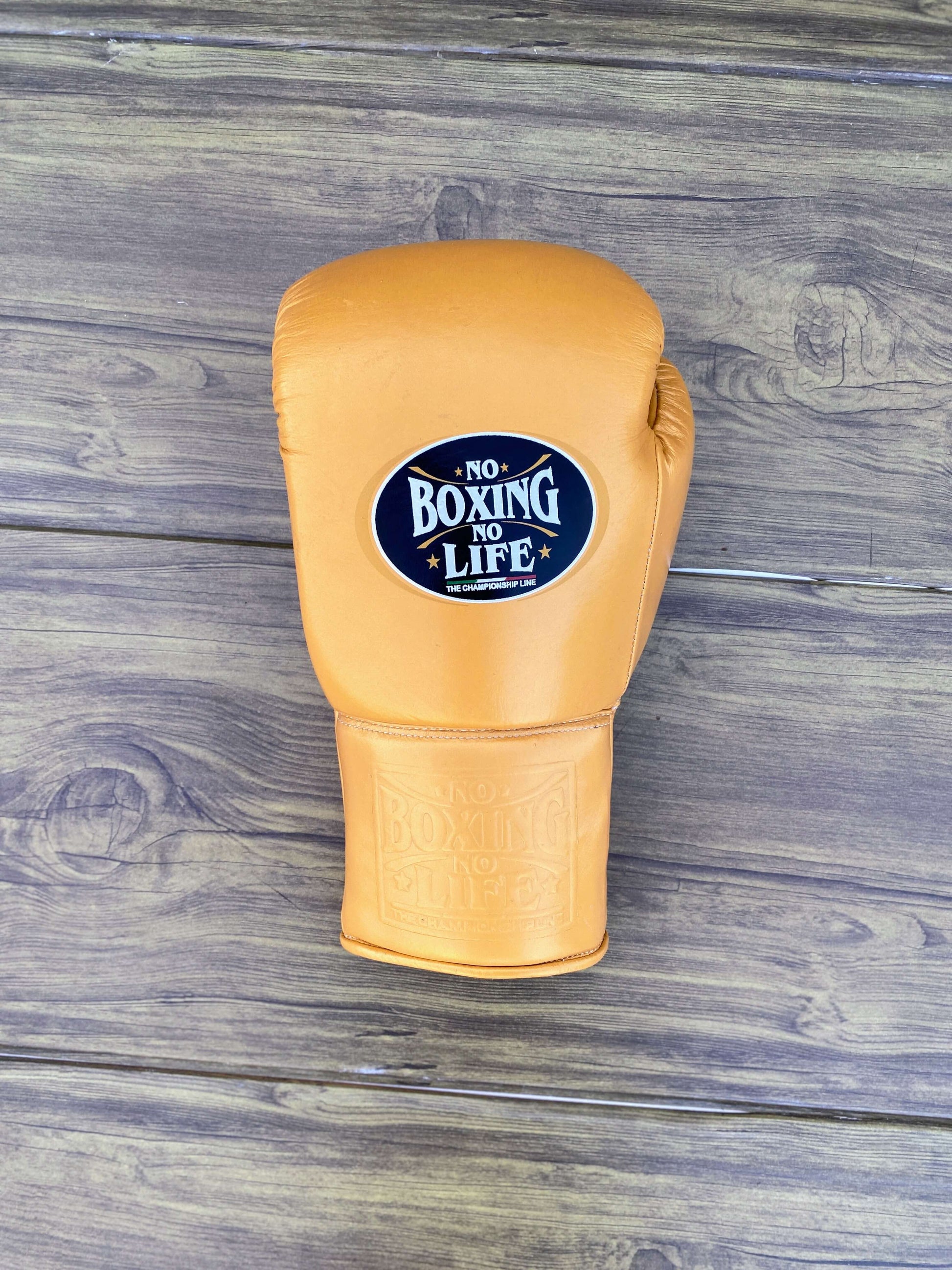 No Boxing No Life Boxing Gloves Set Gold Gloves View