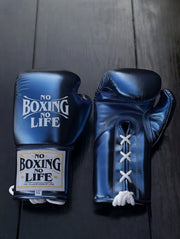 Value Custom No Boxing No Life Sparring Gloves Dark-Blue Heavy Duty