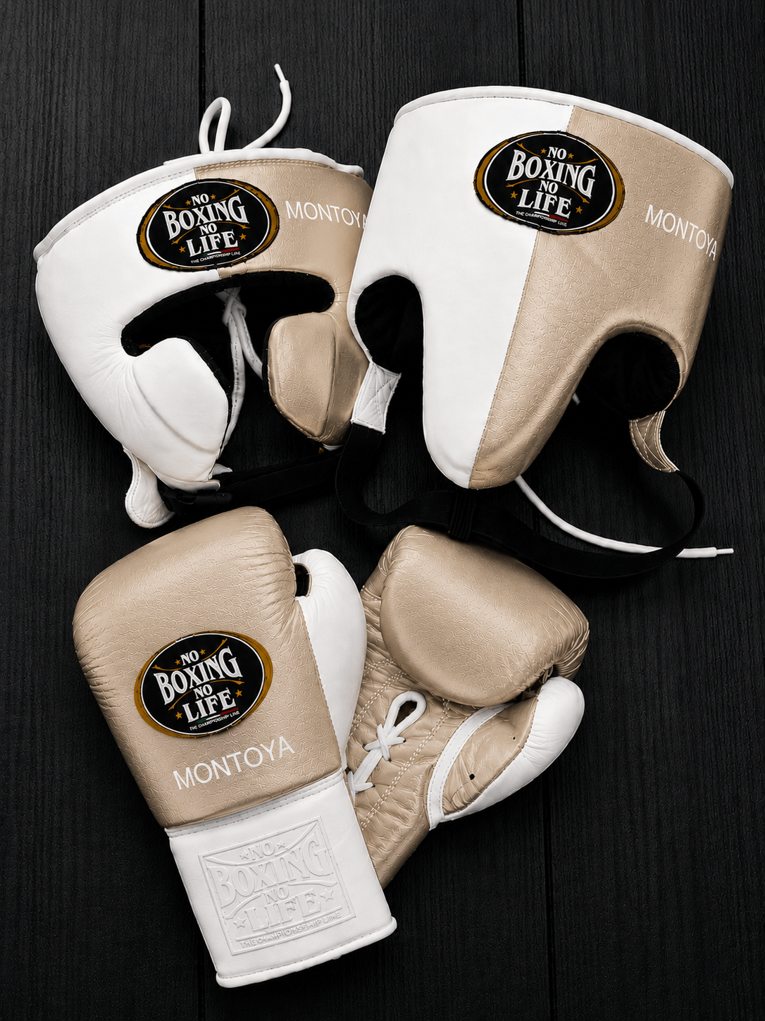 Heavy Duty No Boxing No Life Training Bundle Beige/White Customizable Set
