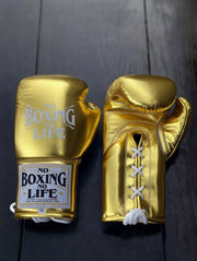 Affordable Custom No Boxing No Life Boxing Gloves Gold Daily Training