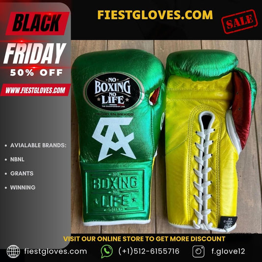 No Boxing No Life Glove - online, NBNL Boxing Gloves, Leather Gloves