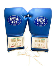 No Boxing No Life Blue/White | Lace-Up