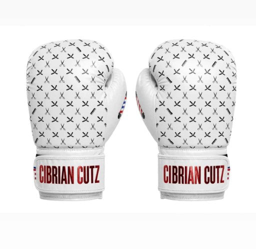 Custom Gloves White with custom design