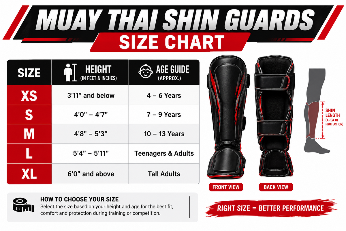 Custom Muay Thai Skull Style Shin Guards