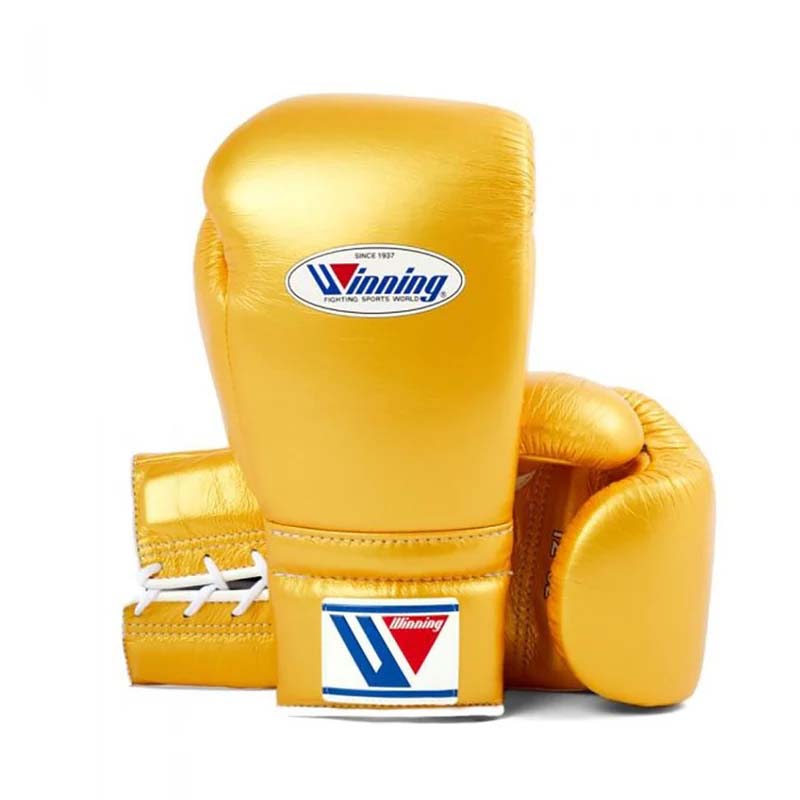 Winning boxing gloves set, Winning GOLD Boxing Gear, Winning Head Guard, Winning Groin Guard,