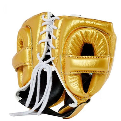 Winning boxing gloves set, Winning GOLD Boxing Gear, Winning Head Guard, Winning Groin Guard,