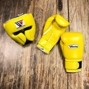 Winning Gym Gloves Set Yellow Budget Friendly Bundle