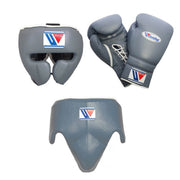 Winning Boxing Set Grey Durable Leather