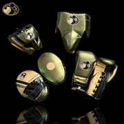 Grant Boxing Set Green/Gold/Black Top-Grade Leather
