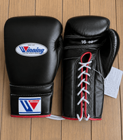 Winning Black/Red Boxing Gloves Beginner Friendly Training Gloves