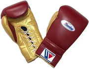 Winning Brown/Gold Boxing Gloves 14oz Premium Training Gloves