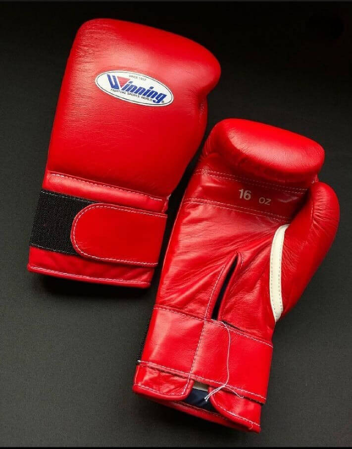 Winning Red 14oz Boxing Gloves Custom Sparring Gloves