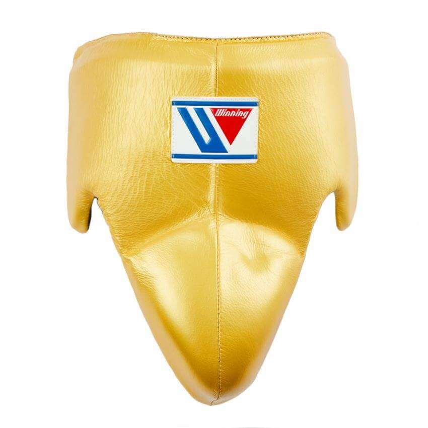 Winning Boxing Set Gold/Red Gym Training Groinguard View