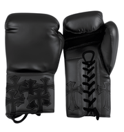 Winning Black Boxing Gloves Premium Gym Training Pair