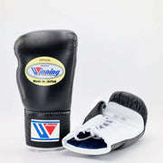 Winning Black/White Boxing Gloves Women Fitness Training Gloves