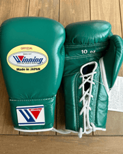Winning Green 14oz Boxing Gloves High Quality Gym Gloves