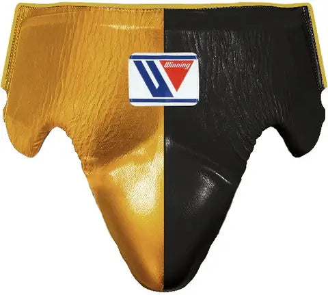 Winning Gold/Black Groin Guard Secure Fit Boxing Protection