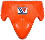 Winning Orange/White Groin Protector Durable Gym Training Gear