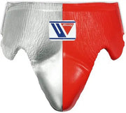 Winning Silver/Red Groin Protector Heavy Duty Training Guard