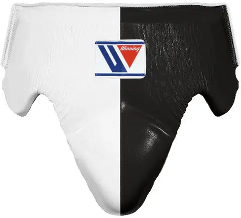 Winning White/Black Groin Guard Collection Training Protection