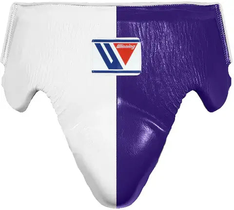 Winning White/Purple Groin Guard Premium Quality Protection