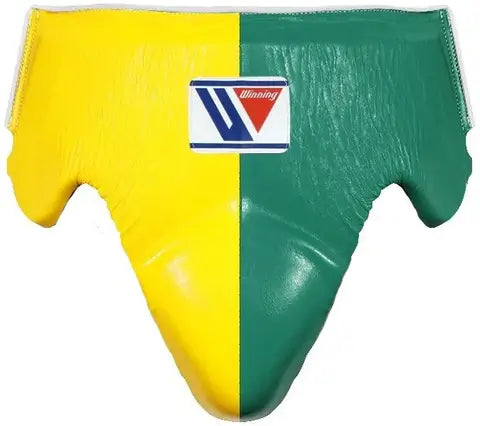 Winning Groin Guard Yellow/Green Premium Training Protection