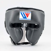 Winning Black Headgear Durable Training Protection Gear