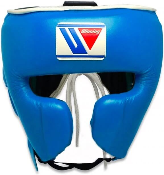 Winning Blue/White Headgear Women Fitness Training Headguard