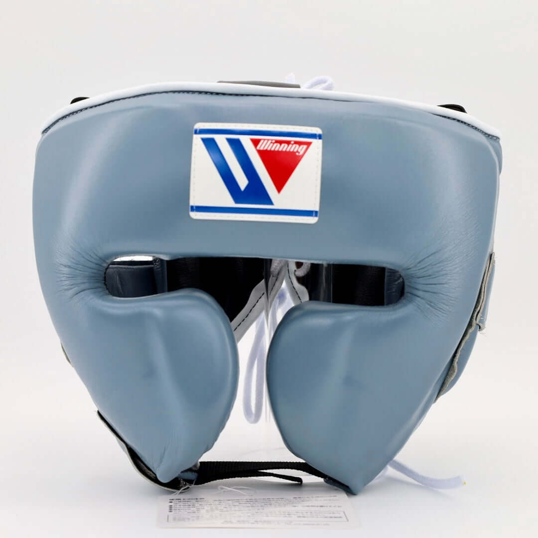 Winning Light-Grey Boxing Headgear High Quality Training Gear