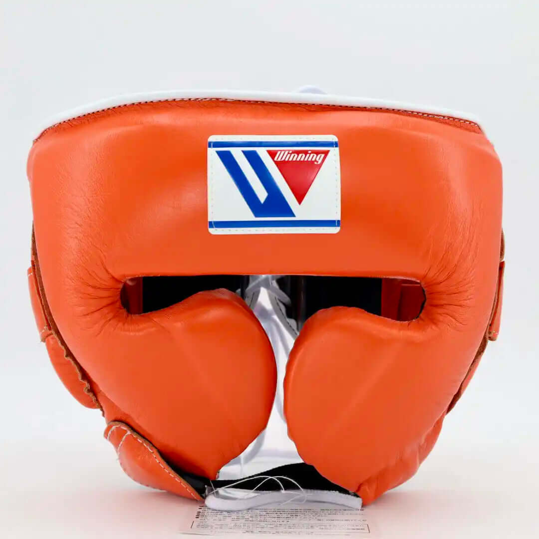 Winning Orange Headgear Women Fitness Training Headguard