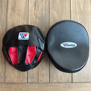 Winning Black/Red Punching Mitts 14oz Sparring Focus Mitts