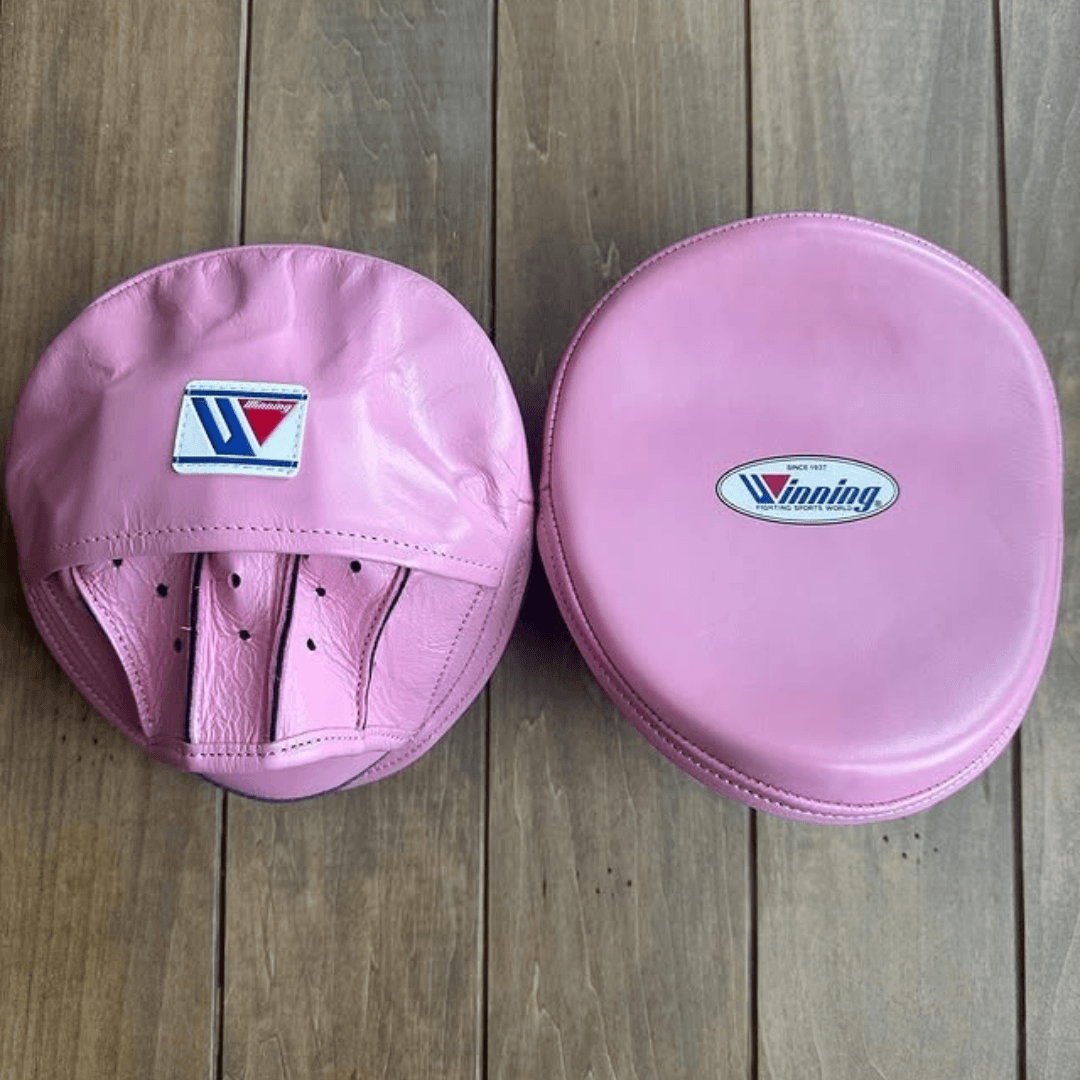 Winning  Pink Punching Mitts Beginner Friendly Training Mitts