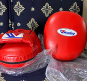 Winning Red Punching Mitts Premium Heavy Duty Training Mitts