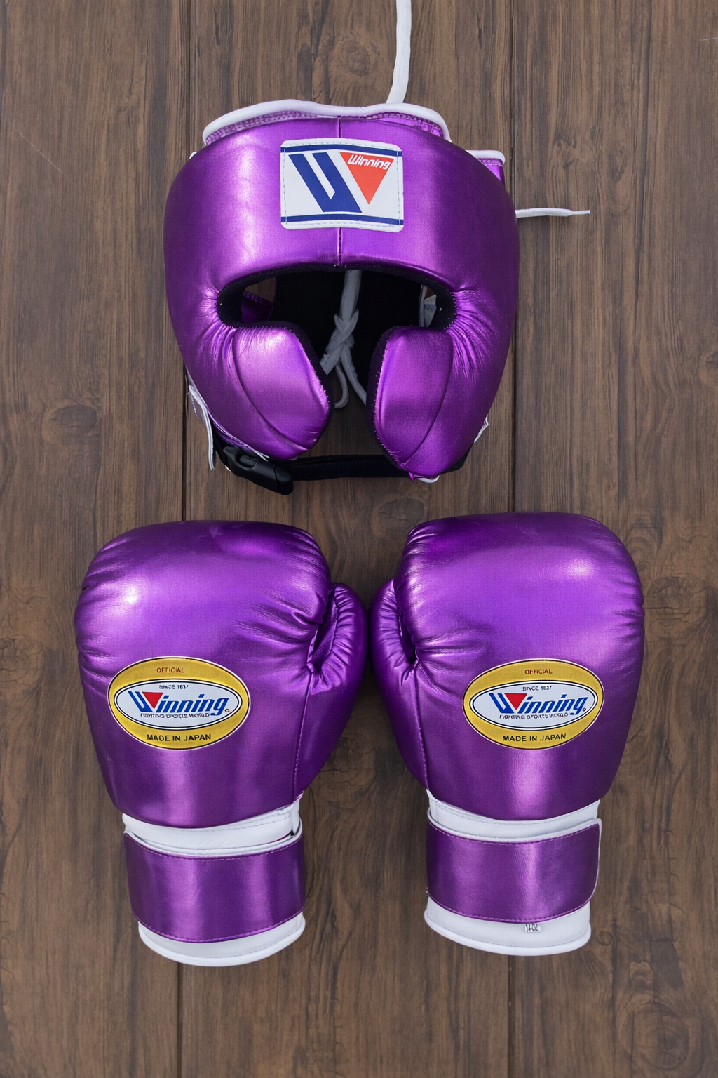 Winning Inspired Budget Gloves Set Purple/White Full Training Collection