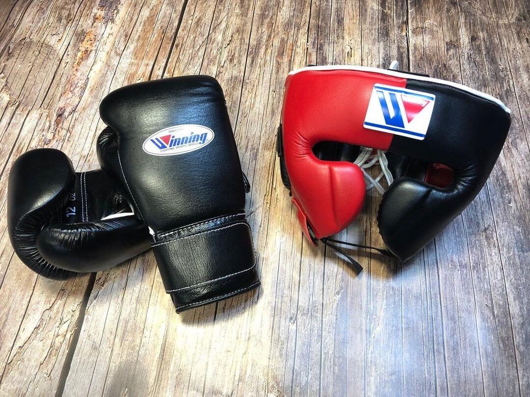 Winning Black/Red Complete Boxing Set Customizable Training Bundle
