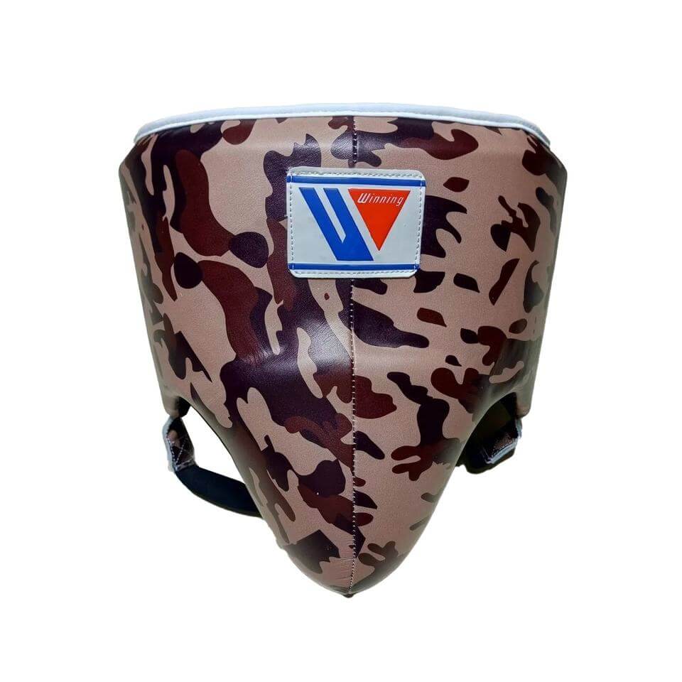 Winning Brown/Orange Boxing Set Heavy Duty Groinguard