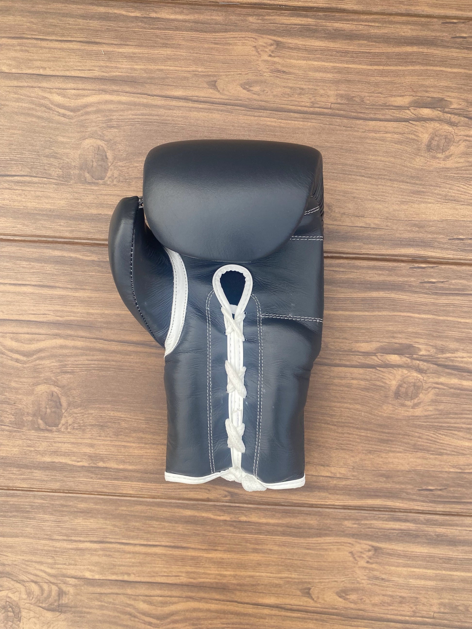 Winning Dark-Grey Boxing Set Gloves Front View