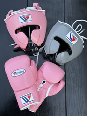 Winning Pink/Grey Complete Boxing Set Customizable Training Bundle