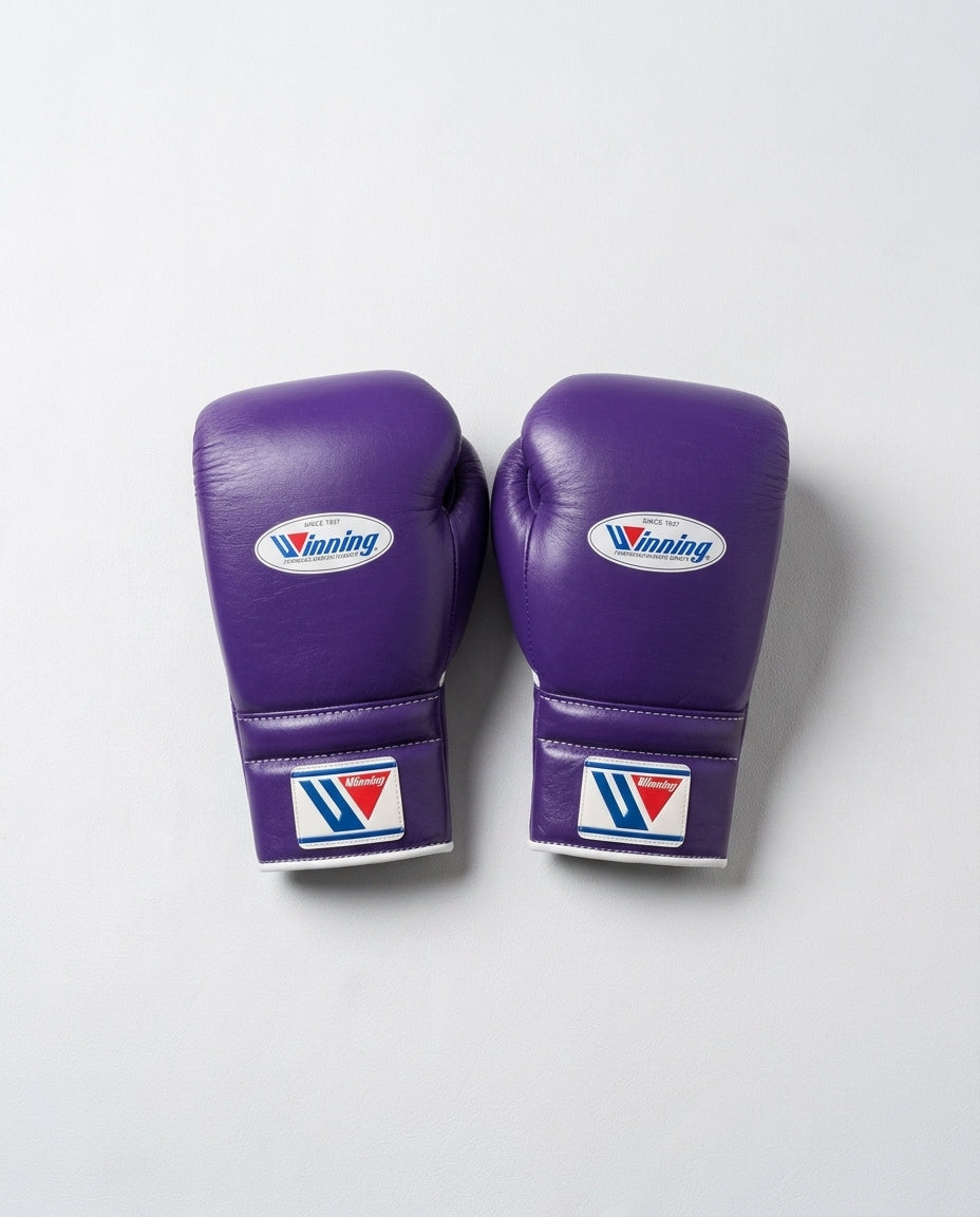 Winning Boxing Sets Purple Gloves