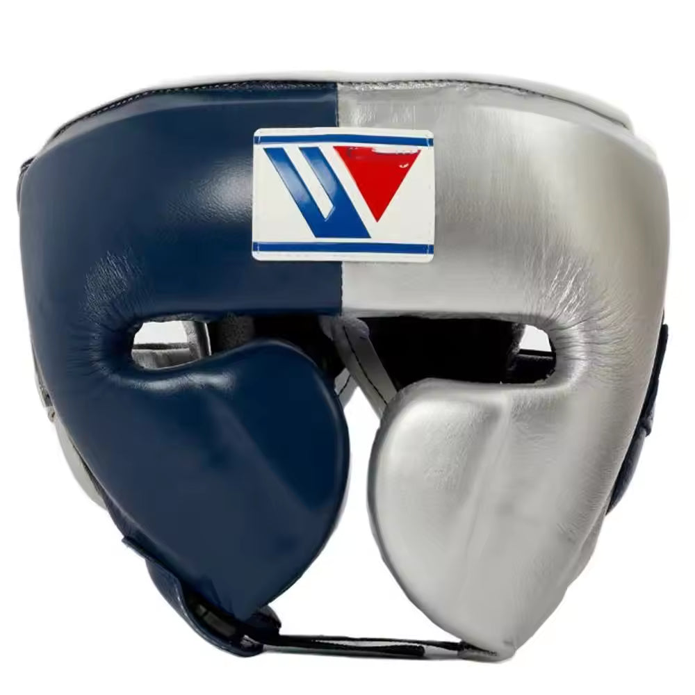 Winning Cheek protector Headgear | Blue/Silver