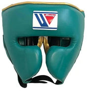 Winning Cheek protector Headgear | Green/Yellow