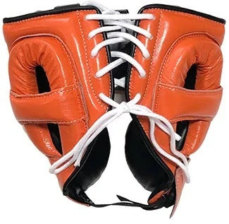 Winning Cheek protector Headgear | Orange/Black