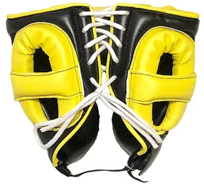 Winning Cheek protector Headgear | Yellow/Black
